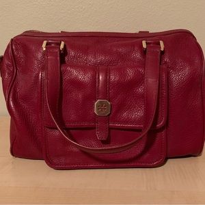 Tory Burch Vintage Satchel Bag With Crossbody Strap